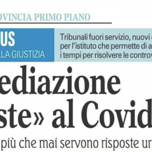 Pubblichiamo l’intervista fatta alla nostra coordinatrice regionale della Puglia, Avv. MARISA CATALDO  dalla giornalista  del Corriere del Mezzogiorno  MARINA DIMATTIA.